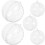 5pcs clear plastic fillable ornaments for christmas tree diy craft 9