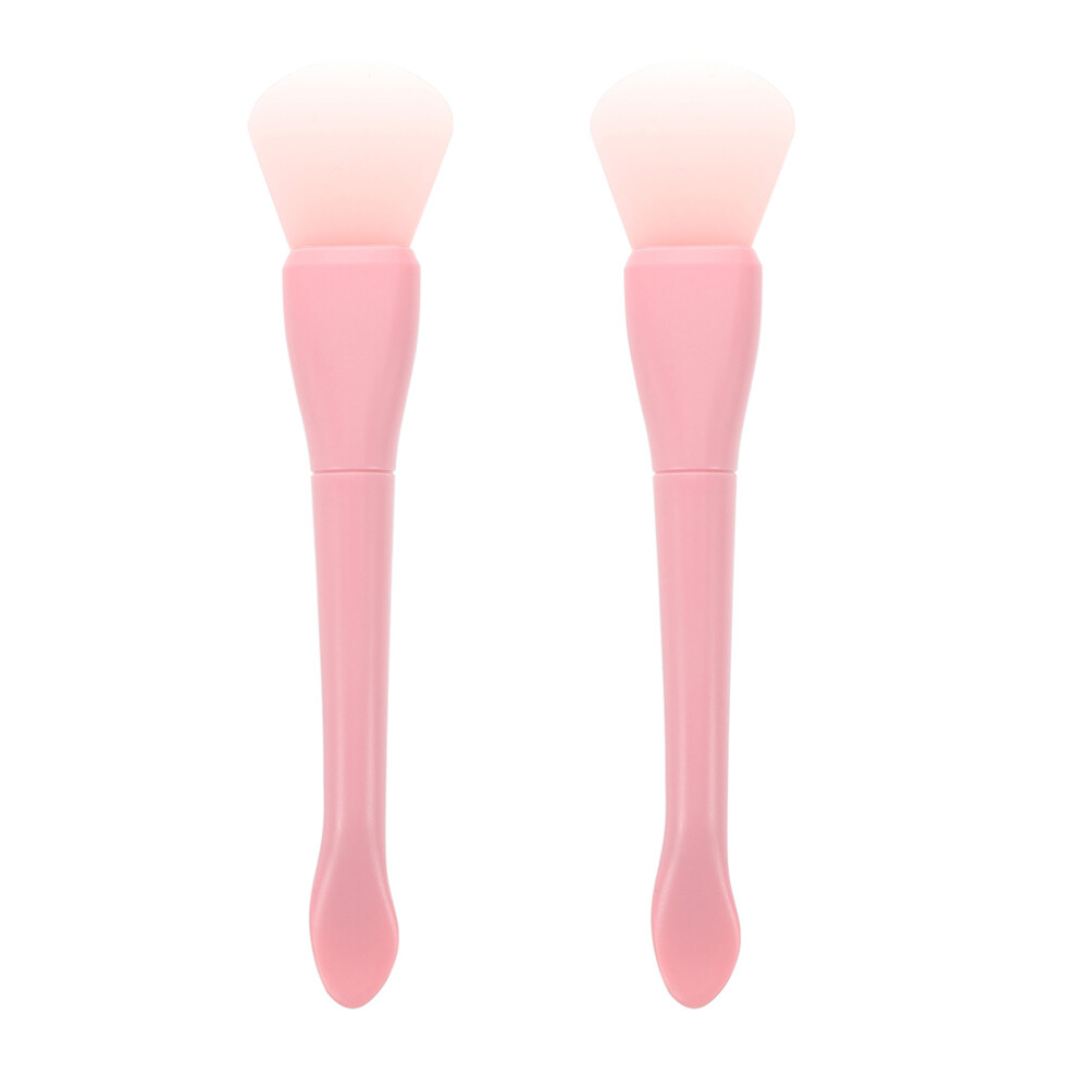 Totority 2Pcs Silicone Face Mask Applicator Brush Spoon For Skincare Treatments