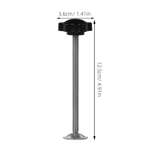 4pcs threaded spindle rods for baby pet gate screw replacement 2