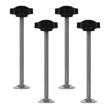 4pcs threaded spindle rods for baby pet gate screw replacement