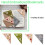 Stick-Lesezeichen, personalisierbar, bestickte 9