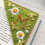 Stick-Lesezeichen, personalisierbar, bestickte 3