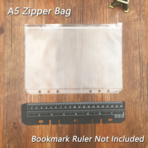 Transparente PVC-Tasche für lose Blätter, 1