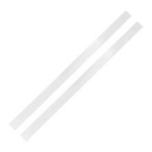 2pcs acrylic ruler for precise cookie, fondant, pie thickness