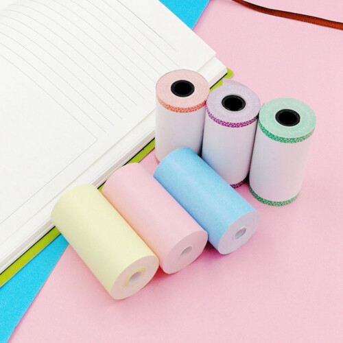 6 stücke Thermopapier Bunte Kassenpapierrolle 2