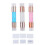3pcs double-end nail art stamper tool for manicure 2