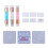 3pcs double-end nail art stamper tool for manicure 5