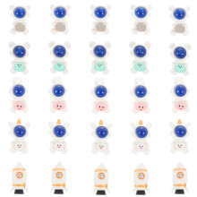 25St Creatieve DIY Resin Charms Voor Haarsieraden En Telefoon