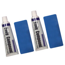 car repair paste set with sponge for scratch removal and polishing