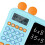 Kids Calculator with Notepad Addition Subtraction Multiplication Division Math Learning Machine with WordPad Blue 3