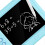 Kids Calculator with Notepad Addition Subtraction Multiplication Division Math Learning Machine with WordPad Blue 2
