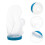 1 pc durable waterproof hands cast cover protector (sky-blue) 9