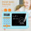 Kids Calculator with Notepad Addition Subtraction Multiplication Division Math Learning Machine with WordPad Blue 4