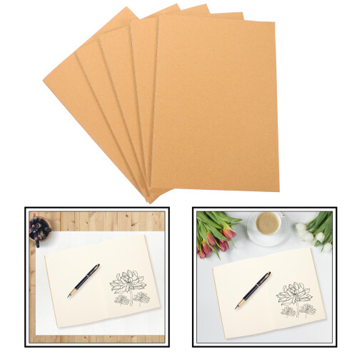 5pcs simple sketch books for students painting and note taking 2
