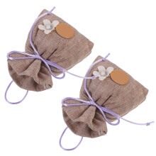2 pcs natural hanging spice sachets for wardrobe air freshening