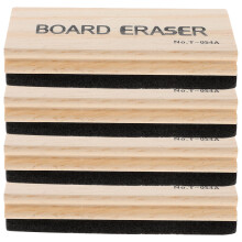 4pcs wooden blackboard erasers for chalkboard and whiteboard