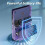 (Purple) R36S Retro Handheld Video Game Console Linux System 3.5 Inch IPS Screen Portable Pocket Video Player 3