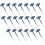 20Pcs Car Tire Patch Nails Repair Plug Kit 5