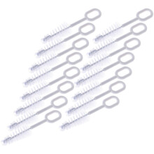 15pcs household baby bottle brushes with handle for cleaning cups