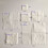 2 packs non woven supplies white 100 pcs per pack 2