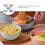 5 pcs straw rice soup noodle bowls assorted colors 4