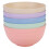 5 pcs straw rice soup noodle bowls assorted colors 7