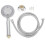 1Set Pressurized Douchekop Abs+metaal Badkamer Accessoire 3