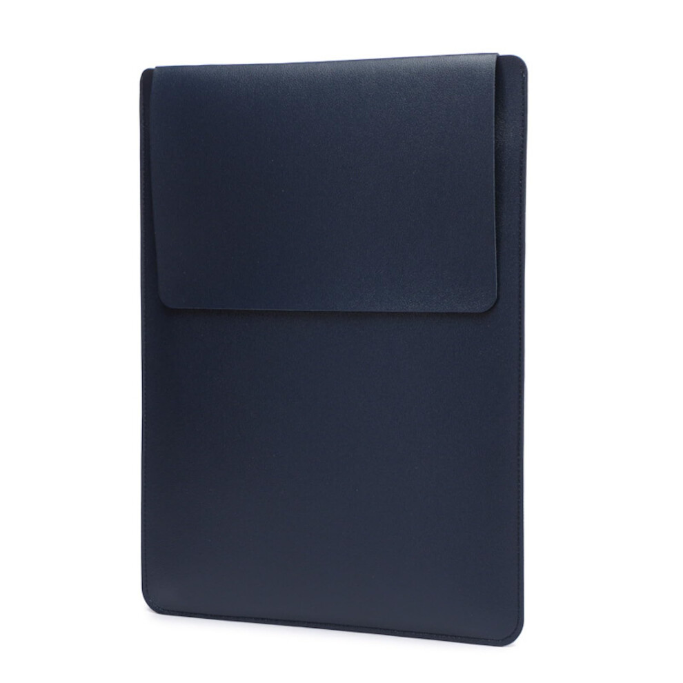 Slim Laptop Sleeve Pu Leather 12-13 Inch Case, 13-13.3 Inch Compatible Tablet Notebook Blue 9393856006311
