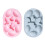 2Pcs Silicone Rabbit Egg Mold for Cake Chocolate Candy 5