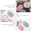 2Pcs Silicone Rabbit Egg Mold for Cake Chocolate Candy 9