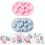 2Pcs Silicone Rabbit Egg Mold for Cake Chocolate Candy 2