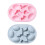 2Pcs Silicone Rabbit Egg Mold for Cake Chocolate Candy 1