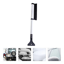 1 teleskop-schneebürste, winter-schneekratzer, verlängerbar
