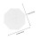 5Pcs Silicone Cup Lids White Practical Reusable Mug Covers 2