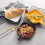 square non stick grill plate grey reusable with short handle drying tray 3