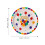 10pcs household food plates, multi-function snack and party tableware 2