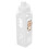 White Plastic Water Bottle with Straw Square Body Portable Jug 1