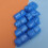 100pcs blue waterproof plastic shoe covers for carpet cleaning 4