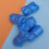 100pcs blue waterproof plastic shoe covers for carpet cleaning 10