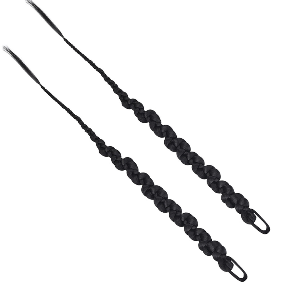 Artibetter 2 Pcs Long Ponytail Extension For Women, Braided Synthetic Hair Piece