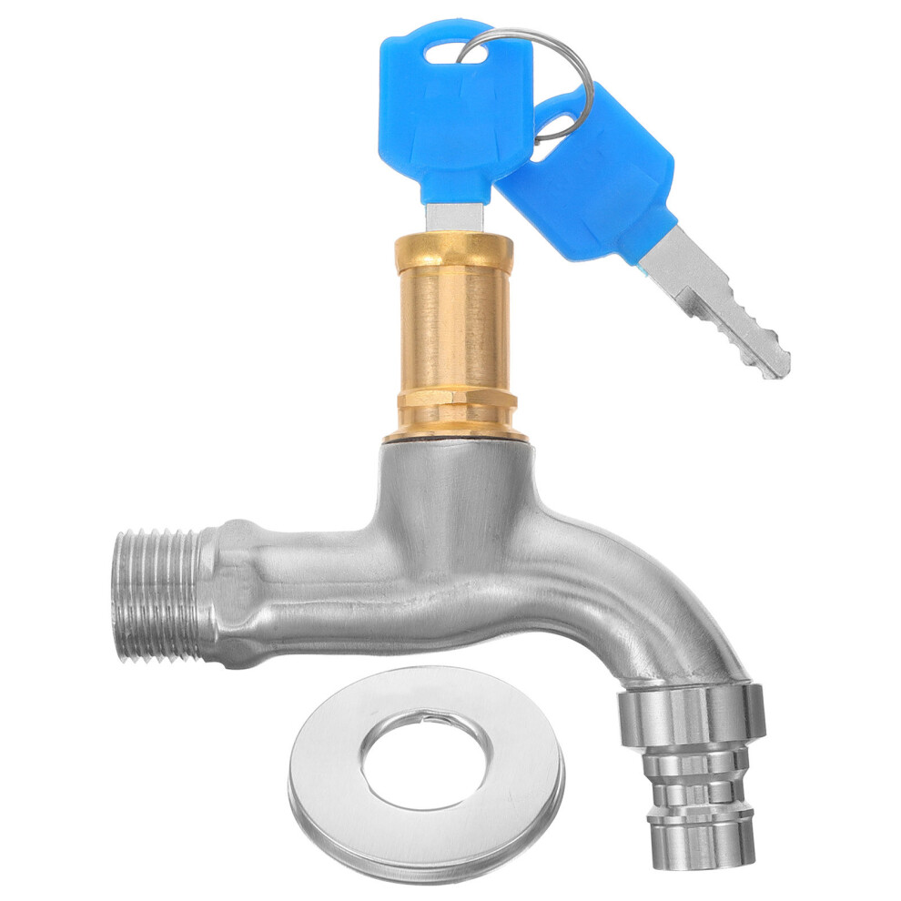 1 Set Sink Faucet Safety Water Tap For Washing Machine Garden Hose 3302639108285