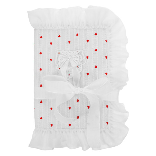 Livre Tissu Blanche Décorative Élégante