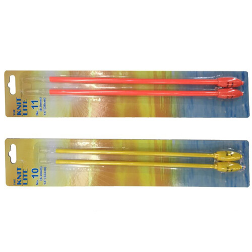 8mm knitting needles with led lighting for crochet and knit projects 2