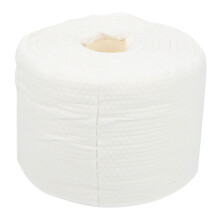 1 roll disposable wash towel, portable facial cleaning wipe (white)