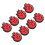 8Pièces Dampers Tennis Silicone Absorption Chocs Rapide 8