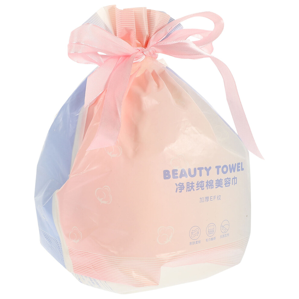 Aboofan White 1 Roll Thickened Cotton Disposable Washcloth For Face,