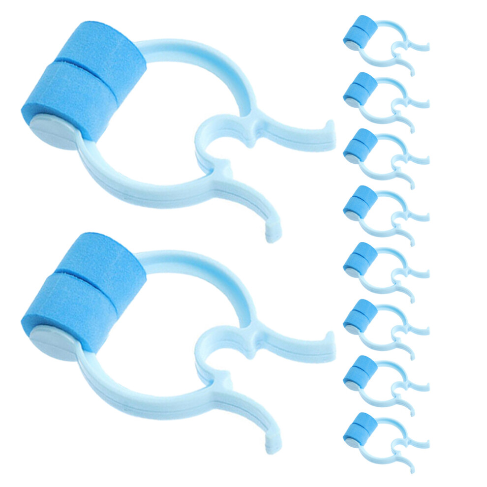Aboofan 5Pcs Plastic Foam Nose Clips For Breathing, Nosebleed, Bad Smells