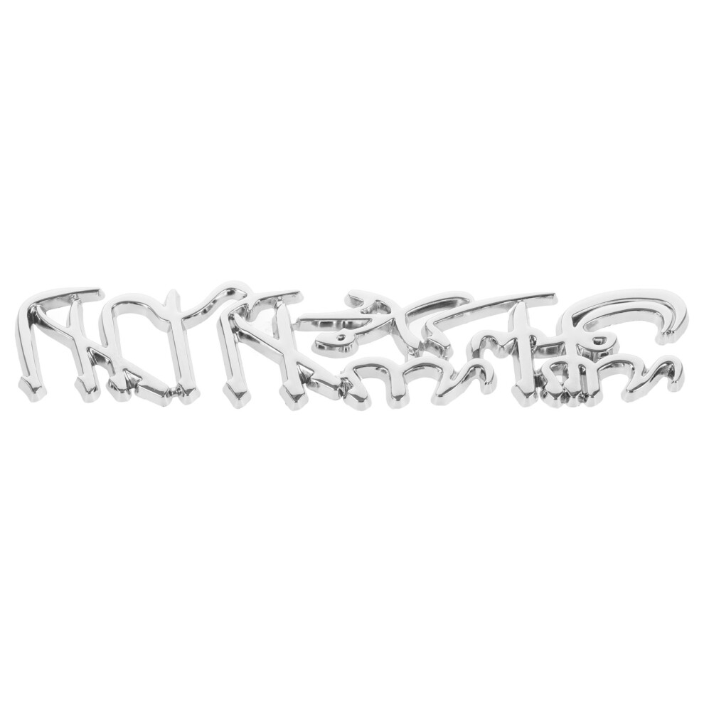 Car Badge Decal Metal Sticker For Vehicle Bumper Truck 3302639117270