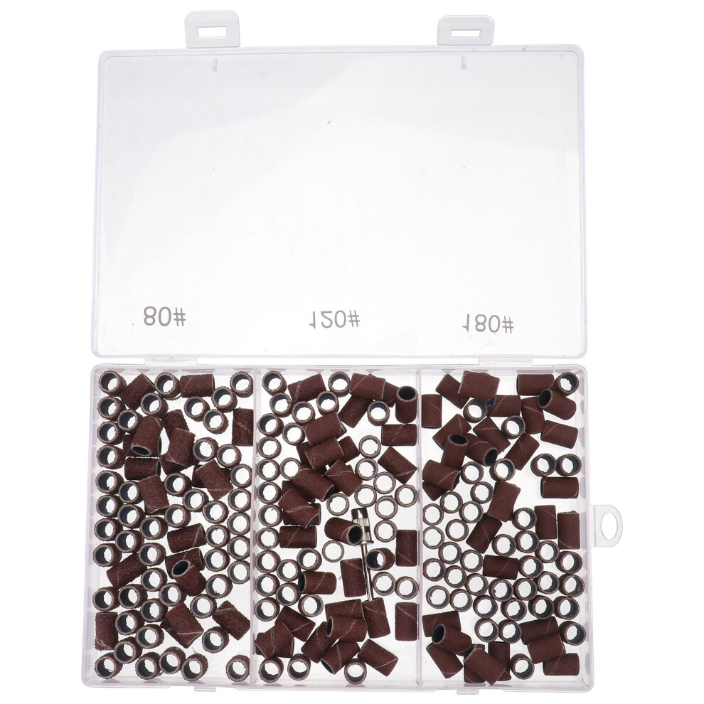 Ohphcall 1 Box High Efficient Nail Sanding Bands For Manicure Grinding