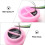 100pcs grafting false eyelash glue cup tool pink 11